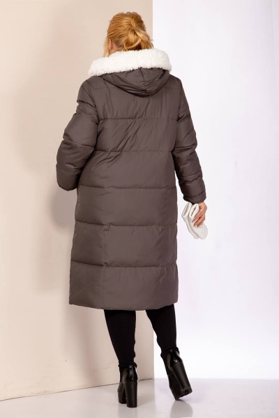 Пальто Shetti 2097 светлый_графит - фото 7