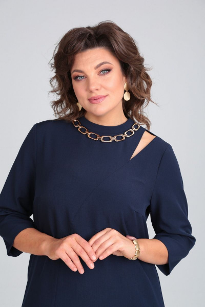 Платье Mubliz 029 синий - фото 6
