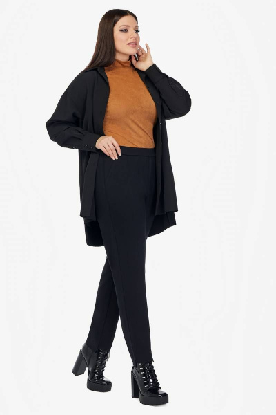 Демисезонные брюки из трикотажа на резинке Gold Style 2514 - фото 6