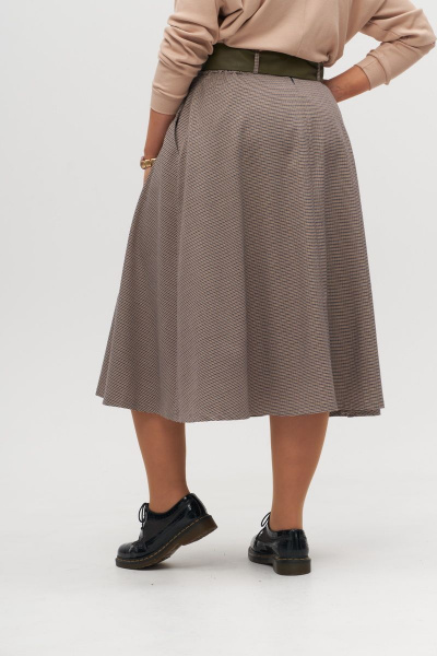 Пояс, юбка Anelli 1321 гусиная_лапка - фото 3