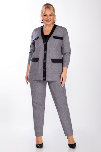 Брюки, кардиган Элль-стиль 2186 - фото 4