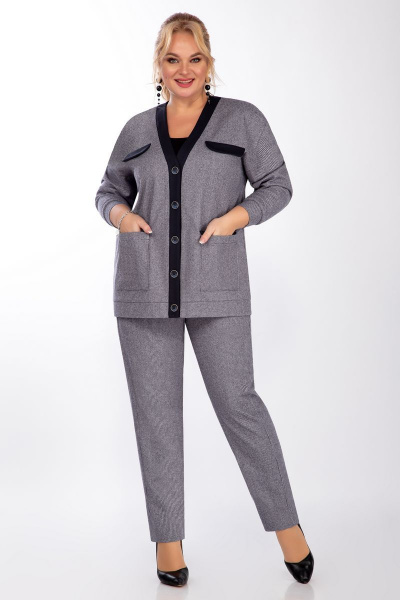 Брюки, кардиган Элль-стиль 2186 - фото 2
