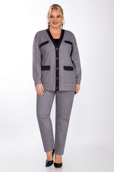 Брюки, кардиган Элль-стиль 2186 - фото 1