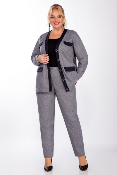 Брюки, кардиган Элль-стиль 2186 - фото 5