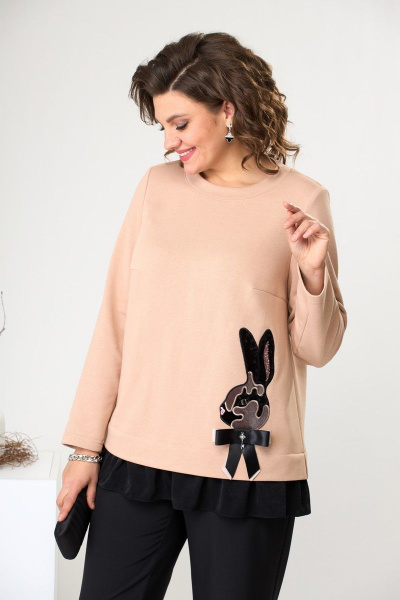 Брюки, джемпер Romanovich Style 2-2467 пудра - фото 3