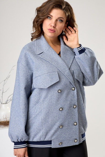 Жакет Romanovich Style 5-2440 джинс - фото 7