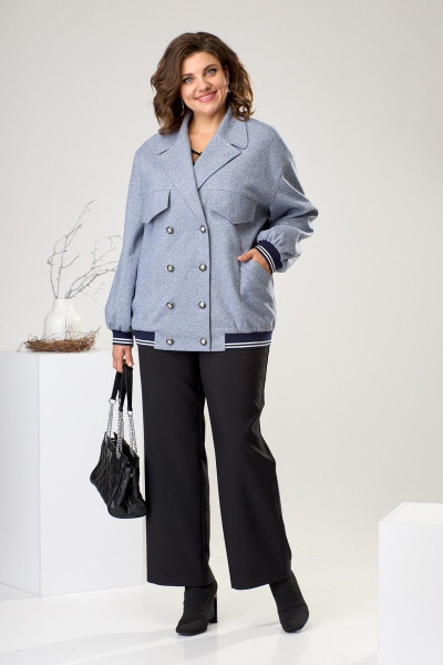 Жакет Romanovich Style 5-2440 джинс - фото 1