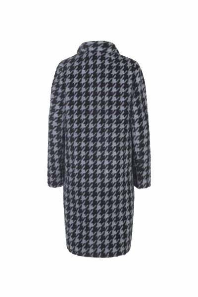 Пальто демисезонное из пальтовой ткани на каждый день Elema 1-12208-1-170 принт - фото 8