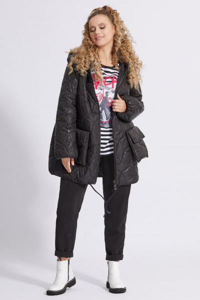 Куртка AVE RARA 1036/1 черный - фото 1