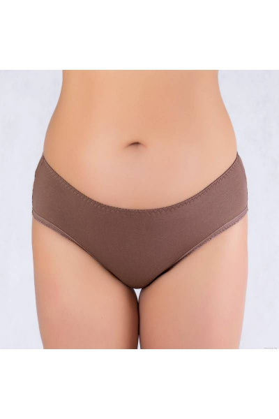 Трусы с кружевной отделкой из трикотажного полотна Verally 190-3 перец - фото 2