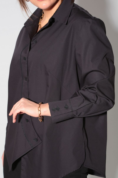 Рубашка GRATTO 4253 черный - фото 3