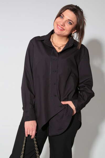 Рубашка GRATTO 4253 черный - фото 1