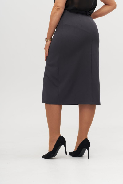 Юбка Anelli 1315.1 графит - фото 2