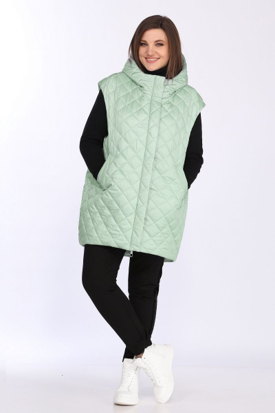 Жилет Lady Secret 073 бирюза - фото 5