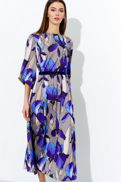 Платье DILIA 0698 мультидизайн - фото 2