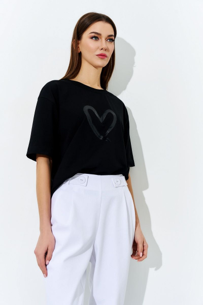 Брюки DILIA 0701 белый - фото 3