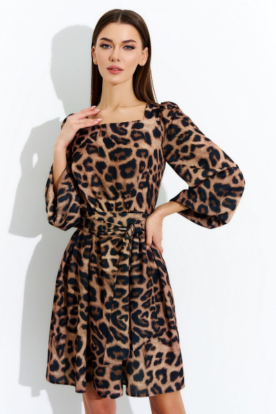 Платье DILIA 0716 мультидизайн - фото 3