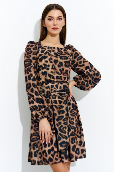 Платье DILIA 0716 мультидизайн - фото 2