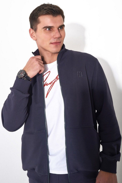 Брюки и джемпер мужской спортивный костюм из трикотажа GO M3013/30-03.176-182 - фото 5