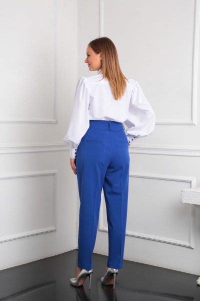 Брюки, жилет Lady Line 538 синий - фото 8