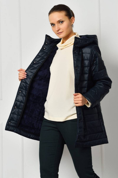 Куртка на молнии из плащёвой ткани для демисезона Femme & Devur 71081 1.36F(170) - фото 4