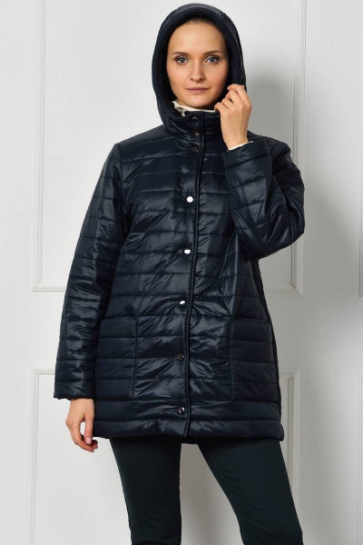 Куртка на молнии из плащёвой ткани для демисезона Femme & Devur 71081 1.36F(170) - фото 1