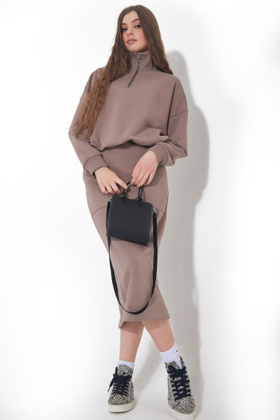 Свитшот, юбка GO F7001/04-03.170-176 - фото 7