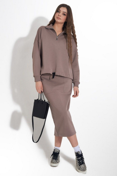 Свитшот, юбка GO F7001/04-03.170-176 - фото 4