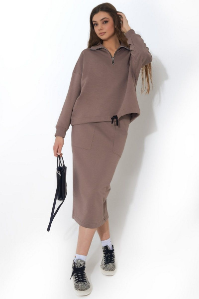 Свитшот, юбка GO F7001/04-03.170-176 - фото 3