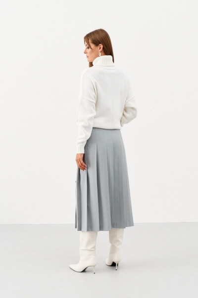 Юбка Ketty К-02550 серый - фото 5
