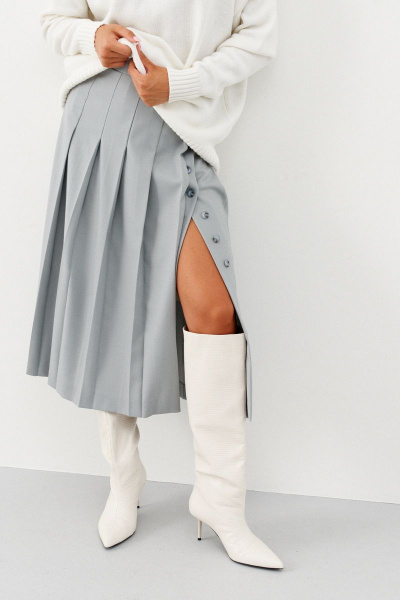 Юбка Ketty К-02550 серый - фото 2