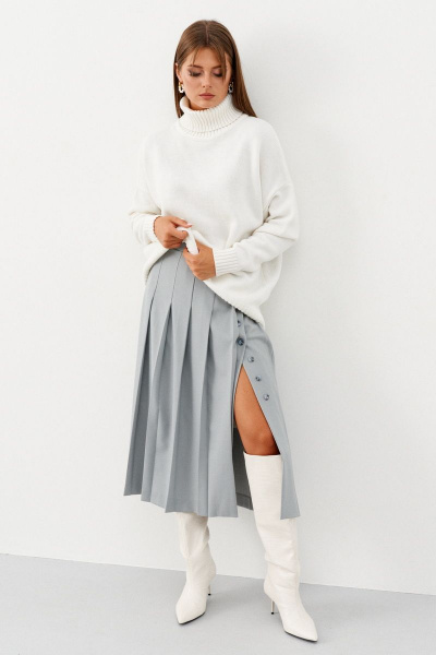 Юбка Ketty К-02550 серый - фото 1