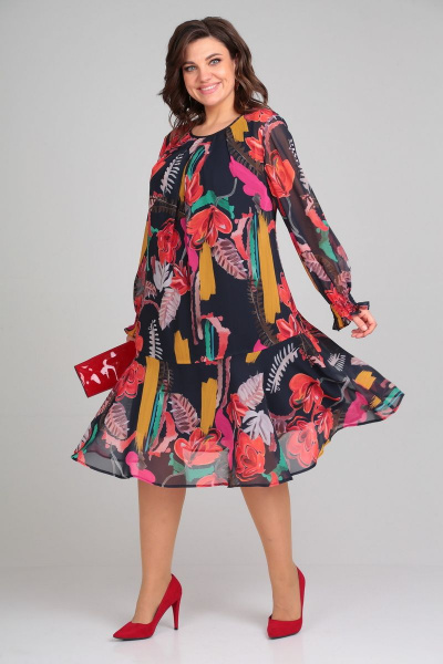 Платье Mubliz 036 акварель - фото 6