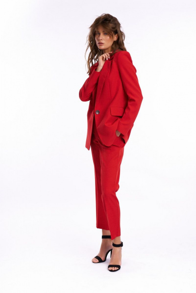 Жакет KaVaRi 6001.1 красный - фото 2