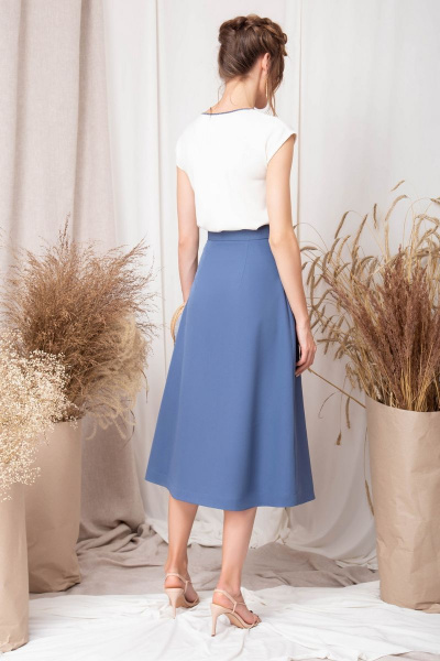 Юбка Barbara Geratti С8125BG джинс - фото 4