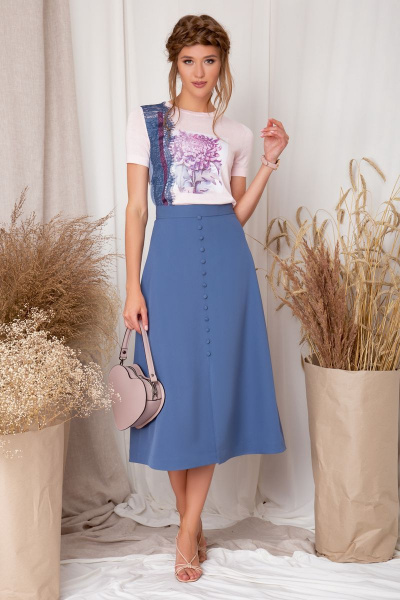 Юбка Barbara Geratti С8125BG джинс - фото 1