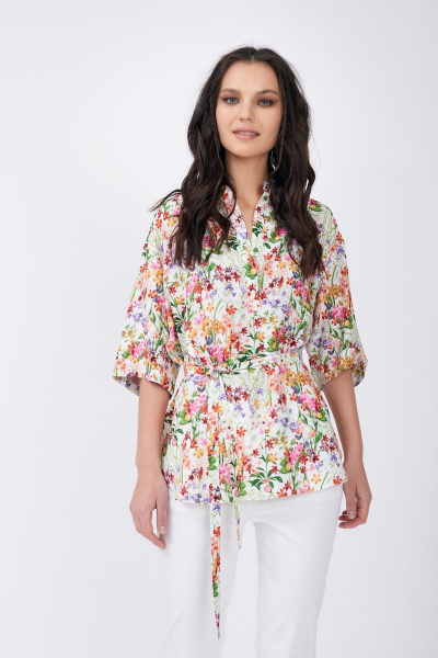 Летний комплект блузки и брюк из вискозы Motif 2064а - фото 3