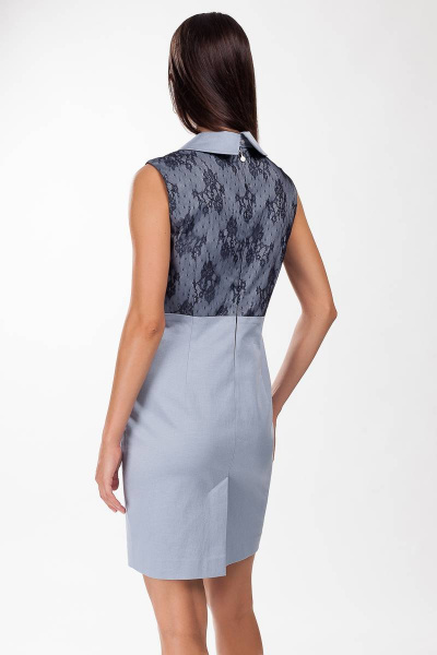 Платье без рукава с кружевом и завязкой в стиле На каждый день Femme & Devur 8265 1.22F(170) - фото 3