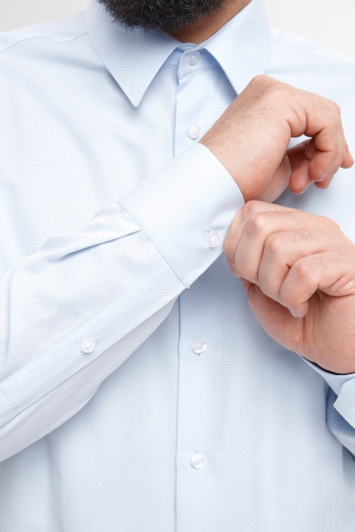 Рубашка Nadex 01-048612/204-22_182-188 голубой_оксфорд - фото 3