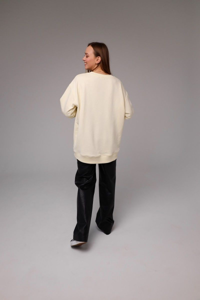 Демисезонный костюм из трикотажа и эко-кожи PUR PUR 11-140/1 - фото 6