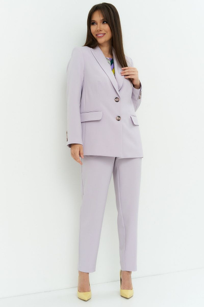Блуза, брюки, жакет Магия моды 2210 лаванда - фото 2
