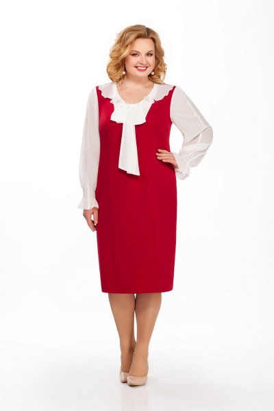 Платье Pretty 887 бордо - фото 1