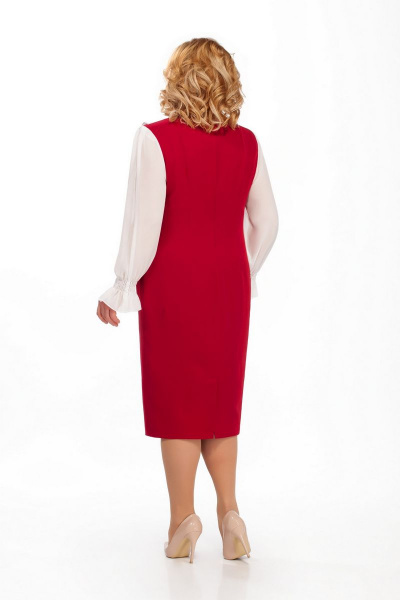 Платье Pretty 887 бордо - фото 2