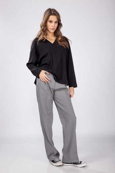 Брюки THE NAME 2222 серый - фото 2