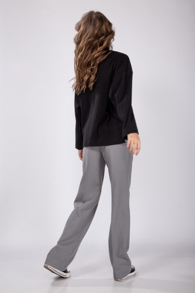 Брюки THE NAME 2222 серый - фото 4