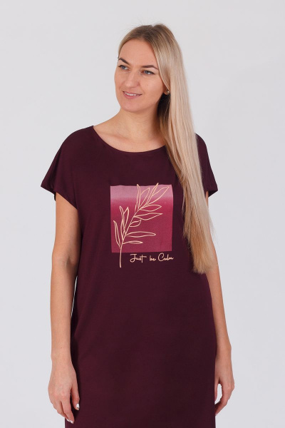 Туника Belarusachka С4446Р/4 спелая_вишня - фото 2