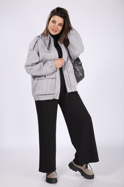Куртка Lady Secret 6346 серый - фото 7
