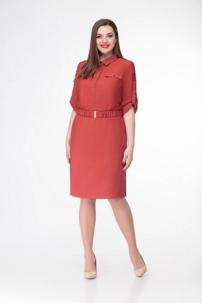 Платье Gold Style 2312 красный - фото 3