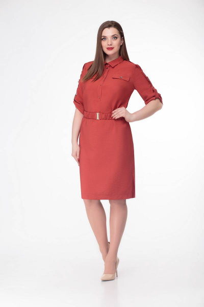 Платье Gold Style 2312 красный - фото 1