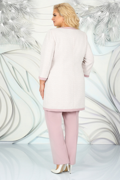Блуза, брюки, жакет Ninele 5943 пудра - фото 3
